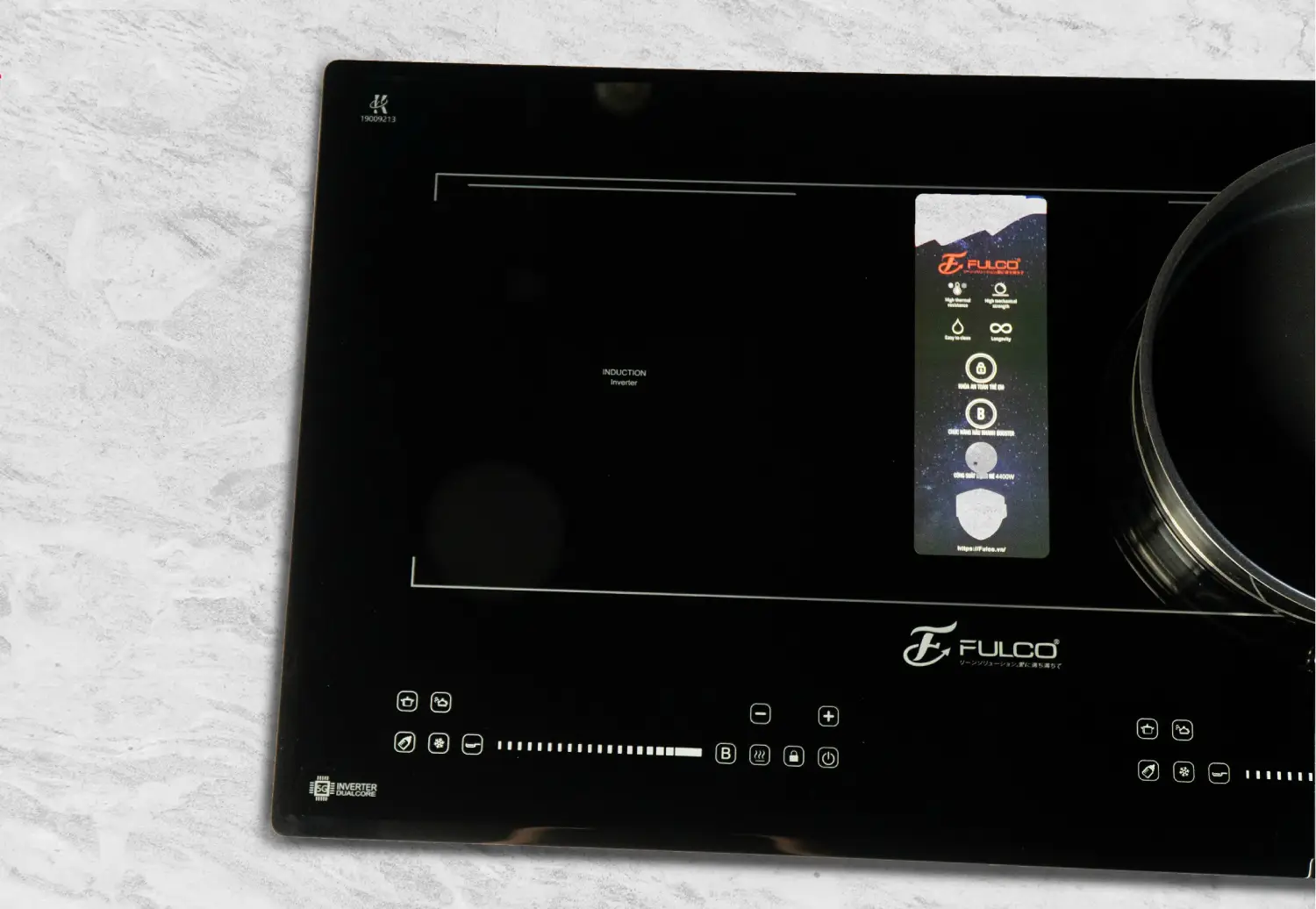 Bep Doi Dien Tu Fc Jp668 Plus Vat 4 Canh Bo Vien Nhom Cao Cap 4